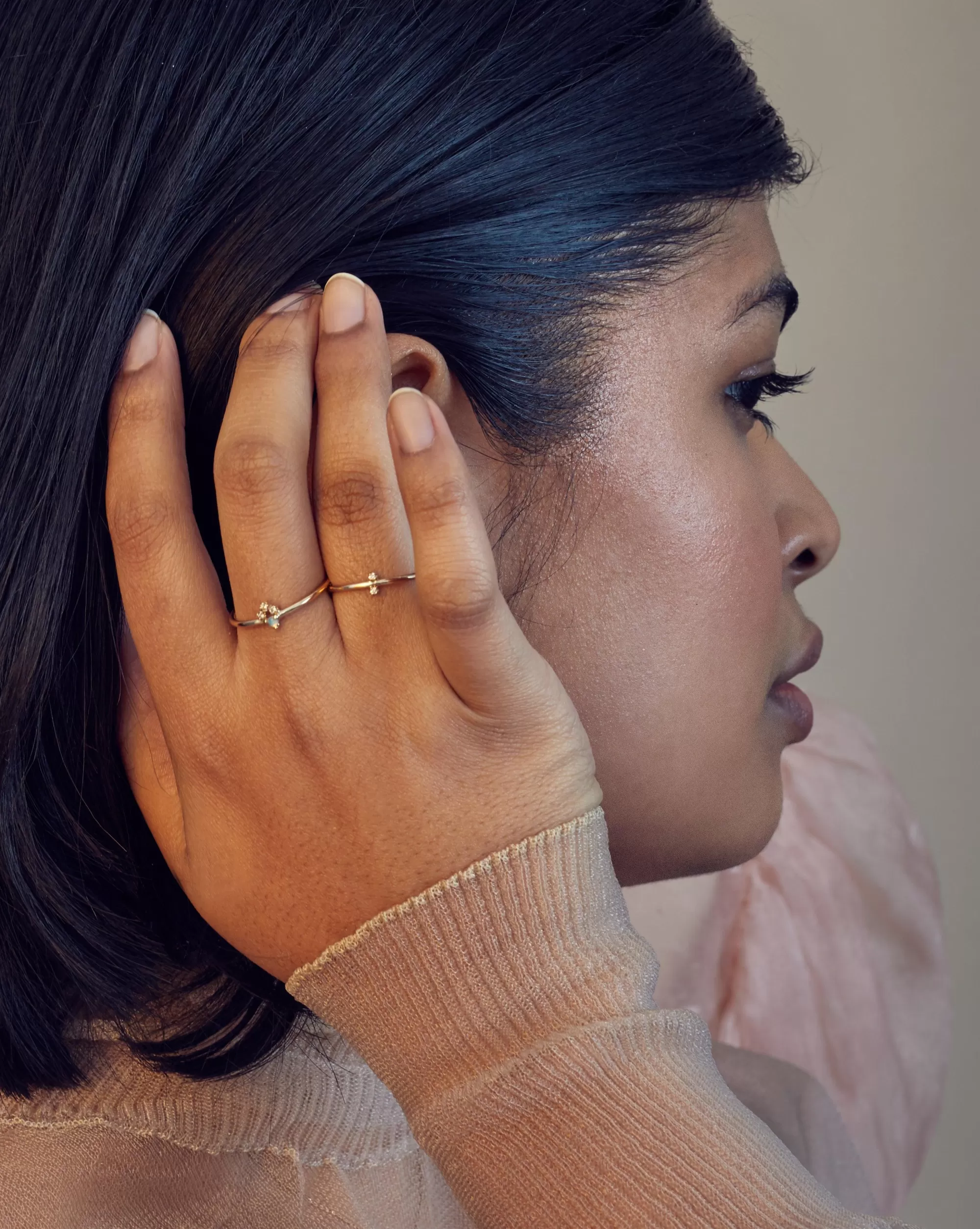 Flash Sale Dimple Ring Rings