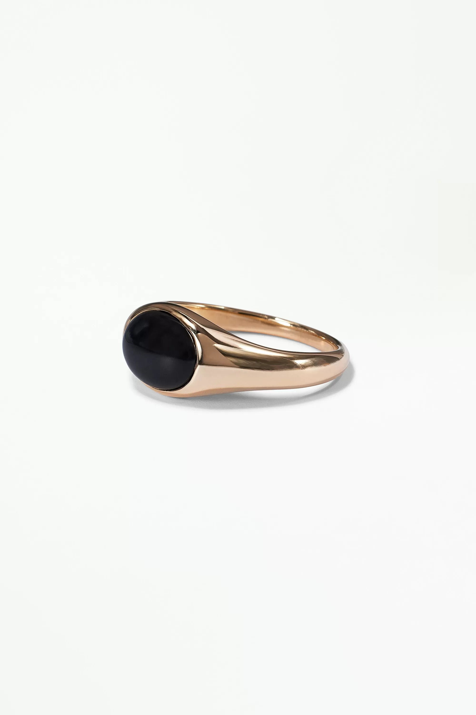 Fashion Ellipse Signet Ring - Jasper Rings