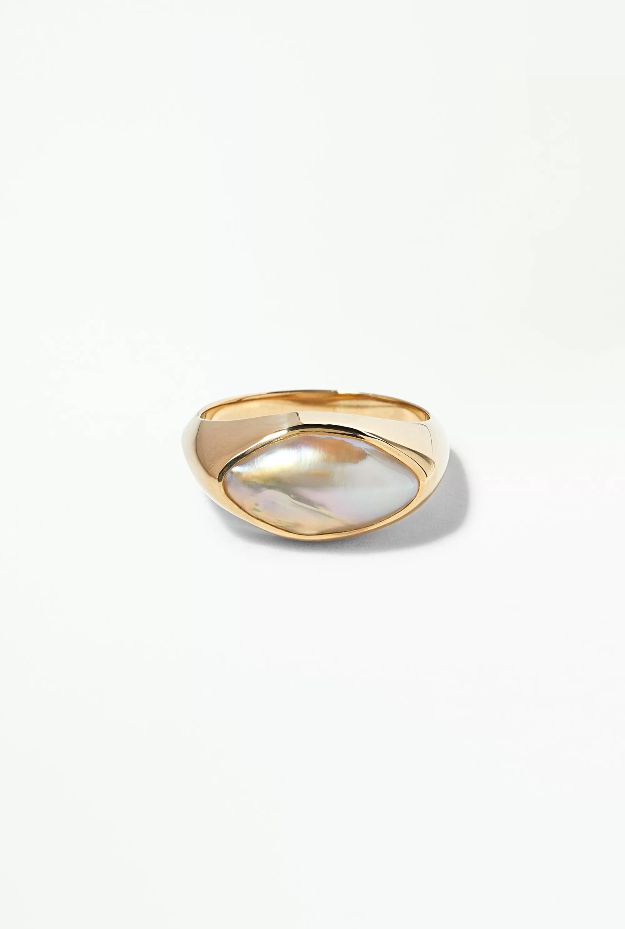 Hot Pearl Signet - Marquise Rings